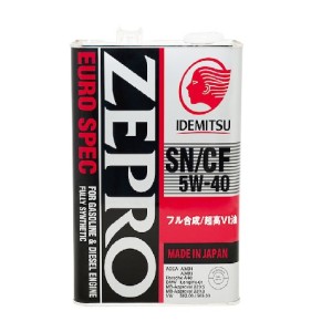 Idemitsu Zepro EURO SPEC 5w40 4л (1849-004)