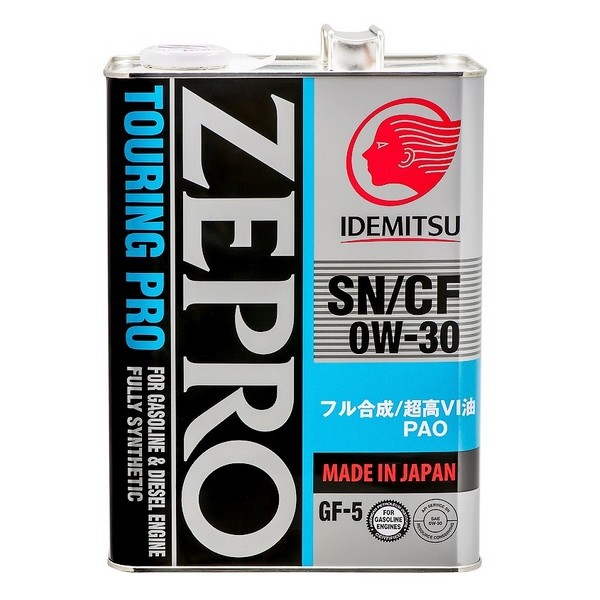 Idemitsu Zepro Touring Pro 0w30 4л