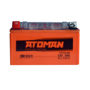 Аккумулятор ATOMAN AGM 7 Ач сухозаряженный
