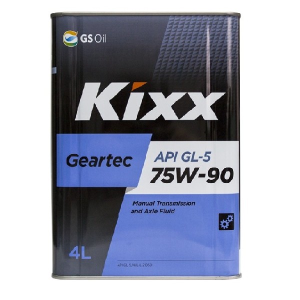 Kixx Geartec 75w90 GL-5 4л (L296244TE1)
