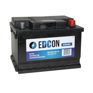 Аккумулятор EDCON 60 AH пр. (DC60540L)