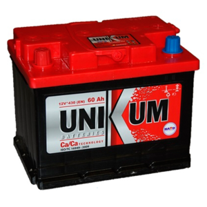 Аккумулятор UNIKUM 60 Ач прям.