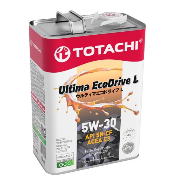 TOTACHI Ultima EcoDrive L 5W-30 4 л (12104)