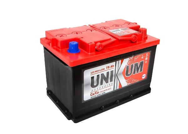 Аккумулятор Unikum 75 Ah обр.