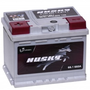 Аккумулятор HUSKY 66 Ач прям. (3L205661AB131)